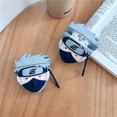 NARUTO Airpods Case Airpods1 2 Soft Shell Cute Cartoon Bluetooth Headset Shell Men Women Unisex Birthday Gift 2021 News