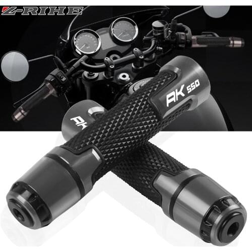 For KYMCO AK550 AK 550 2017 2018 Motorcycle Accessories AK 550 knobs Anti-Skid scooter Handle Grips cnc 22mm Bar Hand Handlebar
