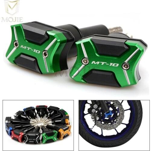 For Yamaha MT10 MT-10 MT 10 2016 Frame Slider Falling Protectors Motorcycle CNC Aluminum Frame Sliders Crash Protector Pad Pads