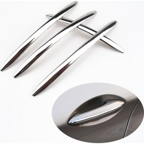Chrome Car Styling Door Handle Cover Decoration Trim Accessories Sticker For BMW 5 Series F10 F11 520i 525i 530i 2010-2015