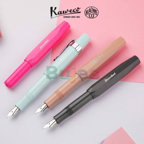 KAWECO Sky Line,Classic Sports High-end Pen,Unique Shape Foutain Pen,Iridium Gold Pen,Professional Business Signature Pen,Office