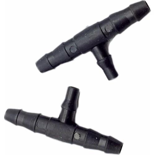 2000 pcs 3/5 mm to 4/7 mm Barbed hose Tee connectors Three-way hose splitters Garden Watering Irrigation fittings