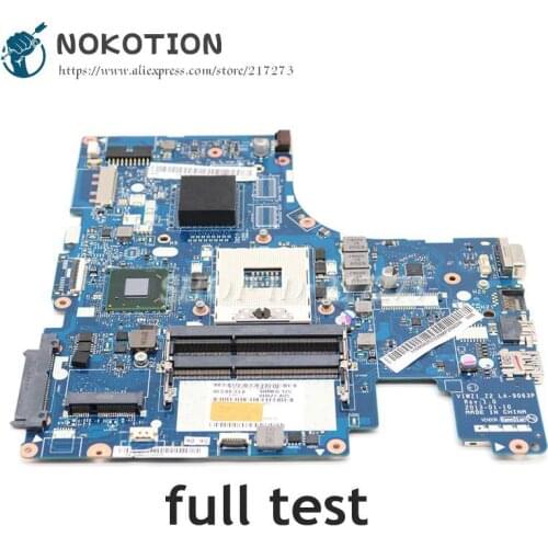NOKOTION Laptop Motherboard For Lenovo Ideapad Z500 Main Board VIWZ1 Z2 LA-9063P HM76 UMA HD4000 DDR3