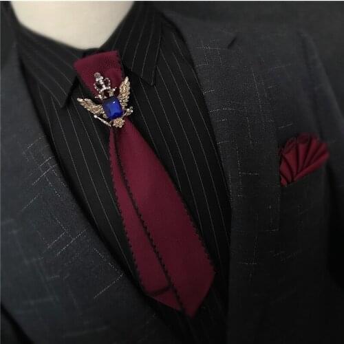 New Free Shipping casual Mens male man 2020 Korean bow tie wedding groom suit shirt accessories college collar business tie