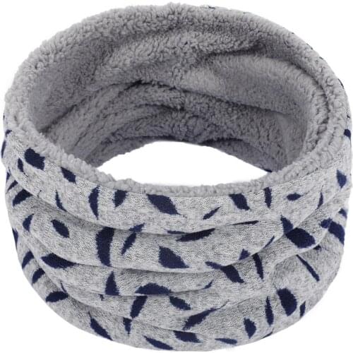 New Winter Plush Scarf For Women Men Warm Children Baby Scarf Knitted Thickened Wool Collar Scarves Boys Girls Neck Scarf Unisex