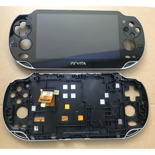 Original OLED for psvita for ps vita 1000 lcd display screen with touch assembly with frame