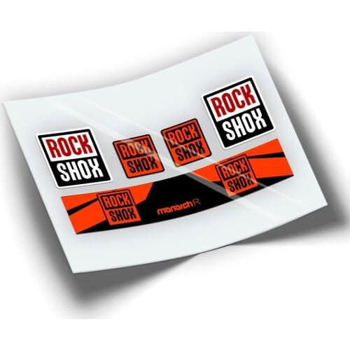 Pegatinas dampener ROCKSHOX MONARCH R WP198