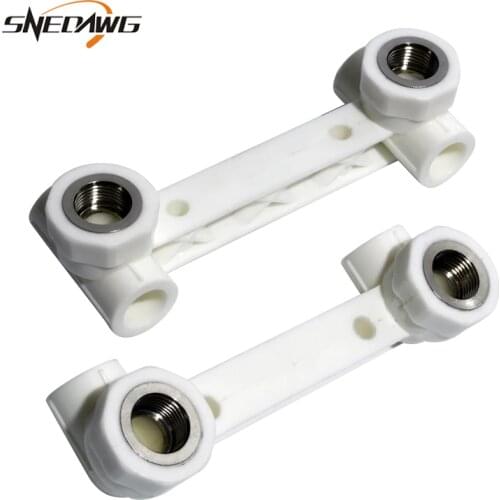 PPR Water Pipe Fitting 20mm/25mm Pipe Joint for Shower Faucet Plastic Pipe Fitting Connector
