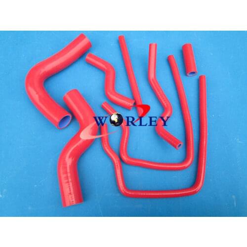 Silicone Radiator RED Hose for Subaru Impreza Wrx/Sti GC8/EJ20 Ver 3-6 1996-2000