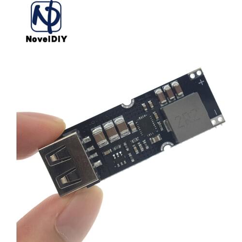 TPS61088 Single Cell Lithium Battery Boost Power Module Board 3.7V 4.2V Liter 5V 9V 12V USB Mobile Phone Fast Charge QC2.0 QC3.0