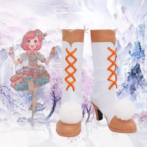 Unisex Anime Cos Pretty Rhythm Cosplay Costumes Boots Custom Made