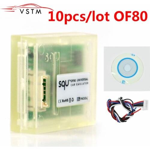 10pcs SQU OF80 Universal Car Emulator SQU OF80 / OF68 supports IMMO For Seat occupancy sensor Tacho Programs