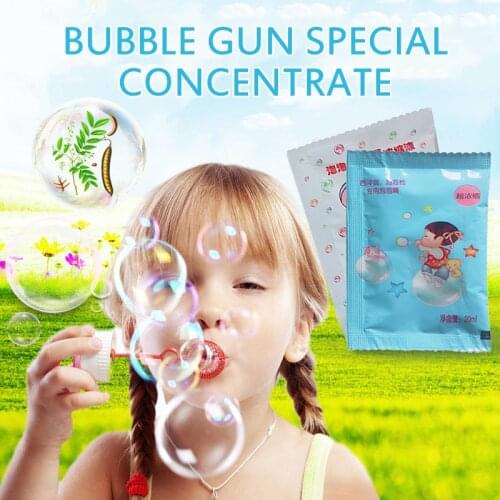 2/5/10pcs 10ml Magical Bubble Concentrate Liquid Bubble Refills Water Toy Bubbles Soap Water For Bubble Gun Accessories For Kids