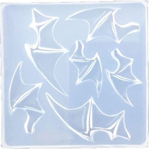 3Pcs Magic Witch Wand Evil Devil Horns Hair Clips Silicone Resin Molds Kit 203B