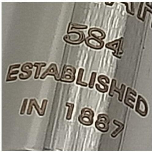 Free Shipping Flute 584 Silver Plated Professional Flute Instrument Intermediate Student Flutes C Leg 16 Holes Closed E Key