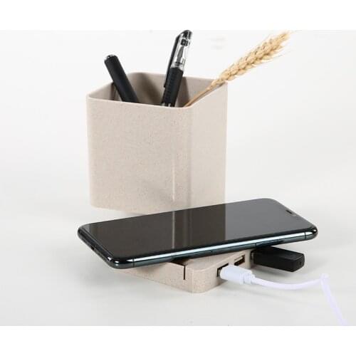 Wireless Charger with Pen Box