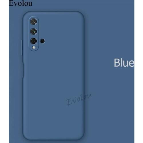 For Huawei Honor 30 lite Case Liquid Silicone Soft Camera Lens protection Phone Cases For P40 Pro 20S 10 View Nova 5T Back Cover