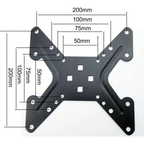 DL-A1 monitor mount extension bar parts DIY Accessory VESA100X100 to VESA 200X200 200X100
