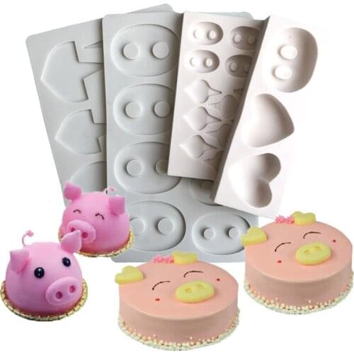 Chocolate Insert Mould Q041 for Pig Ear Nose