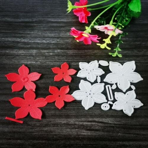 Flower Metal Cutting Dies for DIY Scrapbooking Album Paper Cards Decorative Crafts Embossing Die Cuts