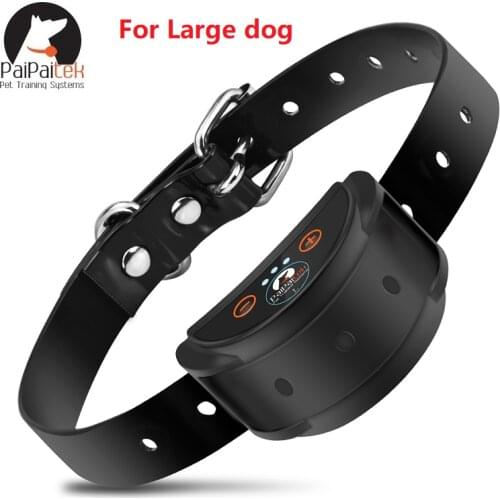 Anti Barking Collar for Large Dog Sound Vibration 5 Adjust Sensitive Level for All Sized Dogs Up to 45 Dys Running Time