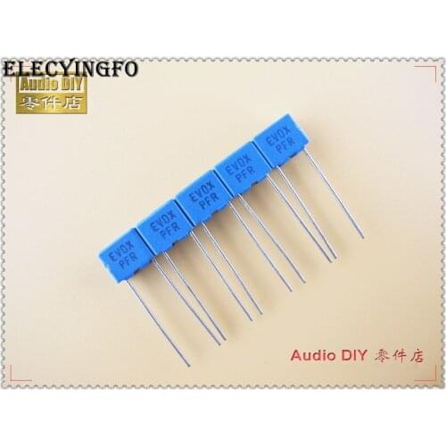 10PCS/50PCS EVOX PFR Series 5600pF 63V 63v5600pf 5% MKP Film Capacitor 5.6nF 562
