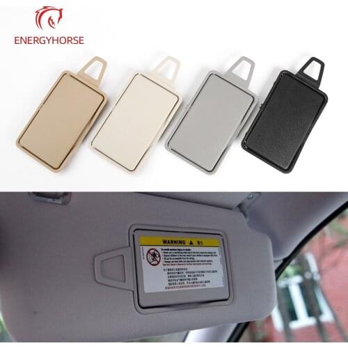 For Benz W211 Car Interior Sun Shade Visor Makeup Cosmetic Mirror Cover For Mercedes E CLS Class W219 Auto Accessories2118100310