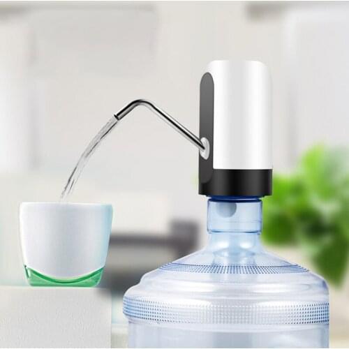 USB Electric Water Dispenser Pump Button Automatic Bottle Drinking Water Pump Water Pumping Device for Home Schools Office