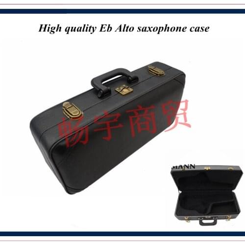 High quality Eb Alto saxophone case bag imitation leather portable strapless Saxophone accessories