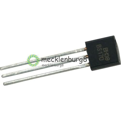 10PCS/LOT BS170 TO-92 TO92 Triode Transistor New