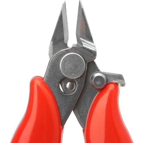 1xElectrical Cutting Pliers Wire Cable Jewelry Cutter Side Snips Flush Plier