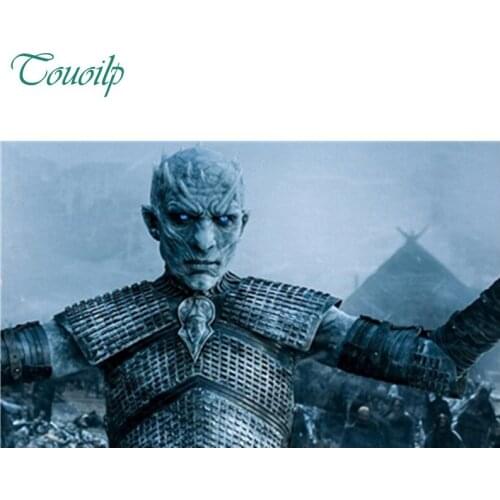 New Diamond DIY Diamond Painted Round& Square Landscape domineering man Embroidery Cross Diamond Power Game Mosaic Painting