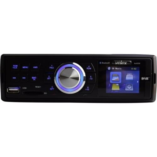Car DAB Radio Auto Digital Media Receiver DAB+ Audio In Car Bluetooth Stereo System Headunit USB/MP3/AM/FM Music Sound Player