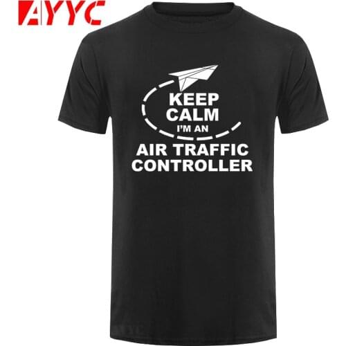 AYYC T Shirt Tshirt Air Traffic Controller Shirts for High Tall Men 1980S Shirt Tops Crew Cheap Brand T Shirts Valentines Day