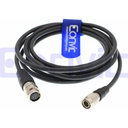 B4 Servo Zoom Lens CMOS 12 Pin 4 Way Hirose Power Cable from Sony F5 F55 Camera