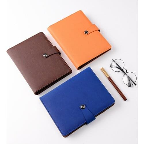 A5 Notebook Spiral Binder Ring PU Leather Planner Agenda Ring Binder Diary Notebooks School Planners Office School Supplies