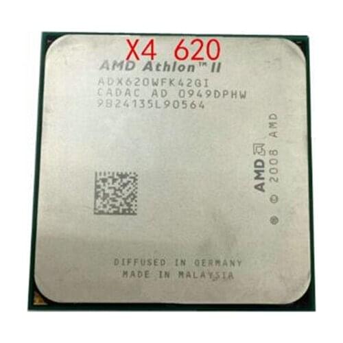 AMD Athlon II X4 620 X620 Quad-Core AM3 938 CPU 100% working properly Desktop Processor