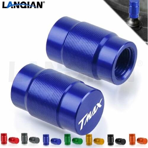 For Yamaha TMAX 500 530 560 Motorcycle Aluminum Wheel Tire Valve Stem Caps Airtight Covers TMAX 500 530 560 2001-2019 2017 2018