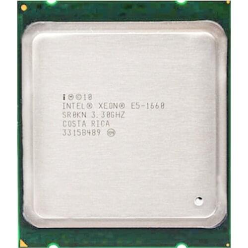 Intel Xeon E5-1660 e5 1660 SR0KN 3.3GHz 6 Core 15Mb Cache Socket 2011 CPU Processor Stronger than E5 1650
