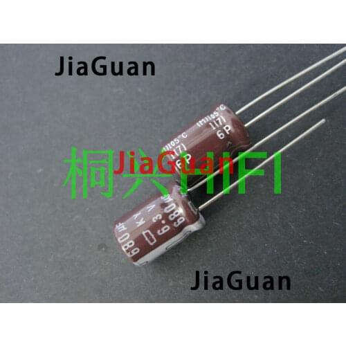 50pcs NEW CHEMI-CON NIPPON KY 6.3V680UF 8x11.5MM electrolytic Capacitor 680UF 6.3V NCC 6.3v 680uf
