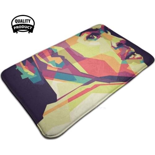 Gareth Bale 3D Household Goods Mat Rug Carpet Foot Pad Gareth Bale Bale Wpap Popart Portait Colorful Legend Football Soccer