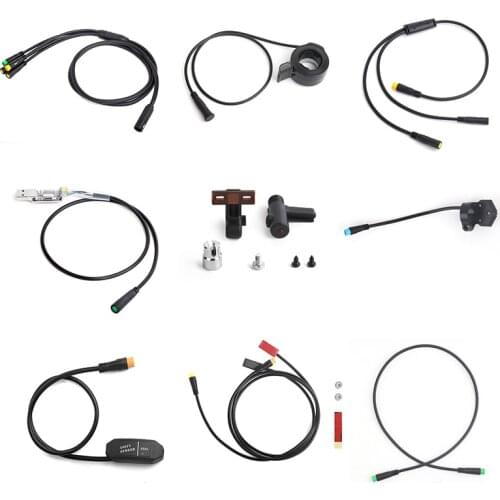 Bafang E-bike Cable For 8FUN Motor Kits Gear Sensor USB Programming Hydraulic Brake Sensor Display 5PIN Brake 3pin 1T4 1T2