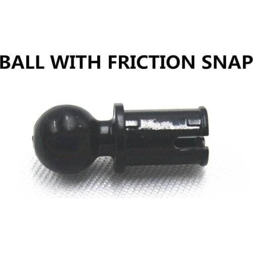 Building Blocks Bulk Technic Parts 100pcs BALL WITH FRICTION SNAP compatible with lego for kids boys toy MOC4184169