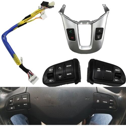 For KIA Sportage Multifunction Steering wheel Audio channel and Constant speed cruise control button car Bluetooth