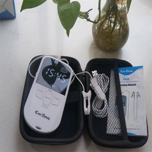 New Anti Sleep Electrotherapy CES Stim Device For Anxiety Insomnia Depression Migraine Neurosism Pain Related Disorders