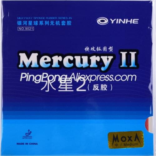 Original YINHE MERCURY 2 Table Tennis Rubber Galaxy Milkyway Mercury-2 Ping Pong Sponge