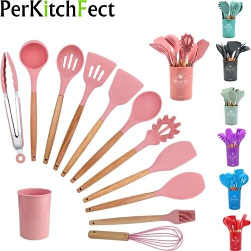 PerKitchFect Silicone Kitchen Accessories Sets