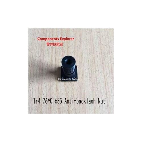 POM Anti-backlash Nut for Tr4.76*0.635 lead screw