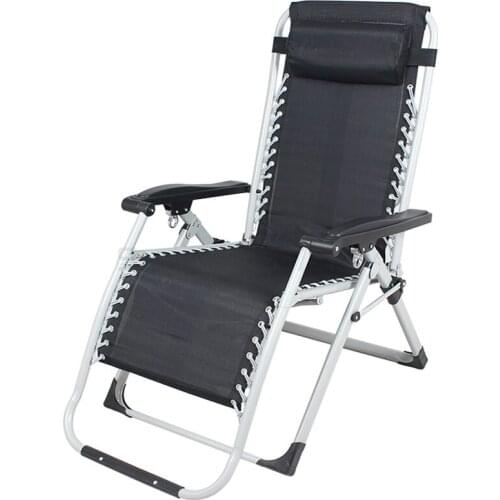 Recliner folding lunch break multifunctional folding sleeping chair elderly armchair reinforced and thickened