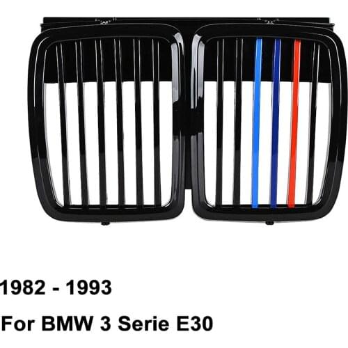 Kidney Grille Grill for BMW 3 Series E30 316i 318i 320i 320is 323i 325e 325i 325ix OE Part Number 51-13-1-884-350 51131884350